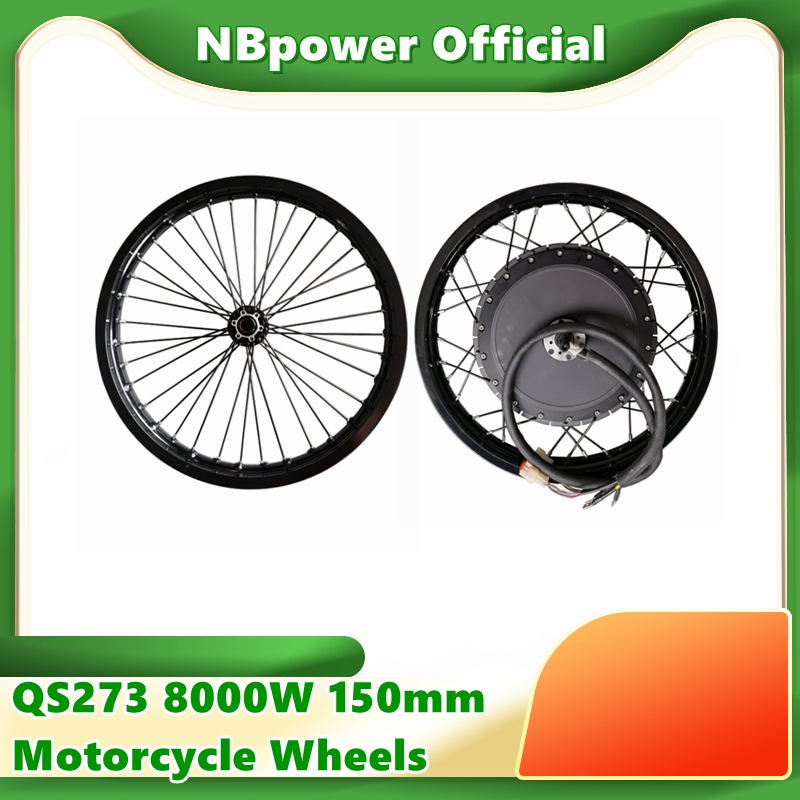 72V 8000W Brushless Hub Motor - QS273 40H V3 Sepeda Motor 17